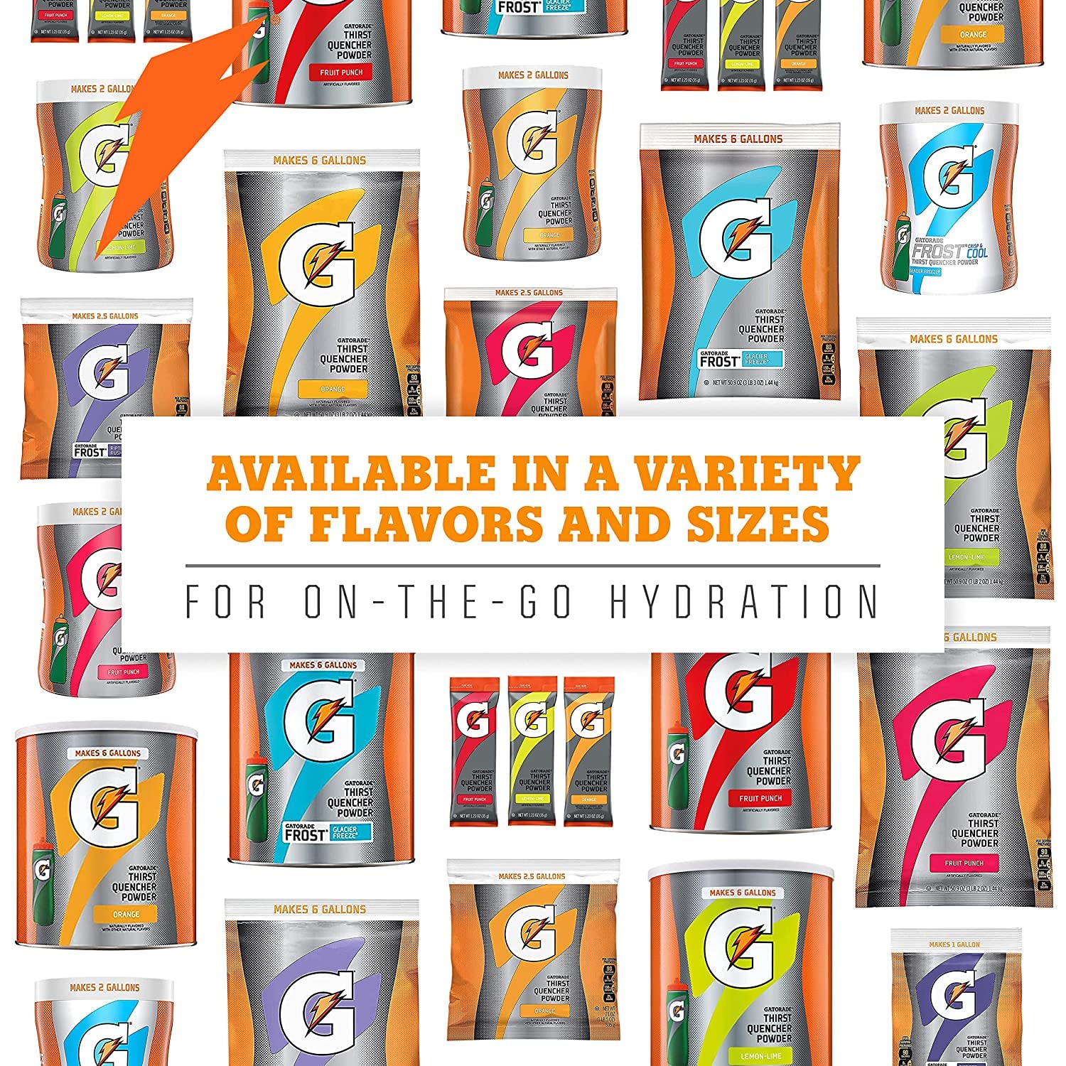 Gatorade Thirst Quencher Powder， Glacier Cherry， 76.5 oz Canister - Image 7